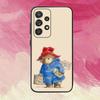 Cute P-Paddington B-Bear Phone Case For Samsung S25,S24,S21,S22,S23,S30,Ultra,S20,Plus,Fe,Lite,Note,10,9,5G Black Cover