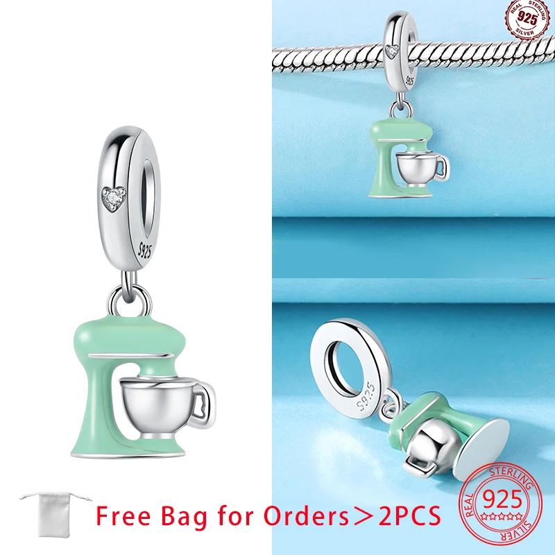 Original Food Series Charms French Fries Ice Cream Cola Cake Beads Copper Pendant Fit Bracelet For Women Diy Jewelry Gift
