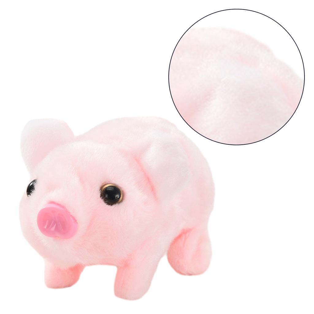 Stuffed Animal Oinking Walking Pig Nose Twitching Electric Plush Toy Great Gifts for Toddlers Boys Girls Kids