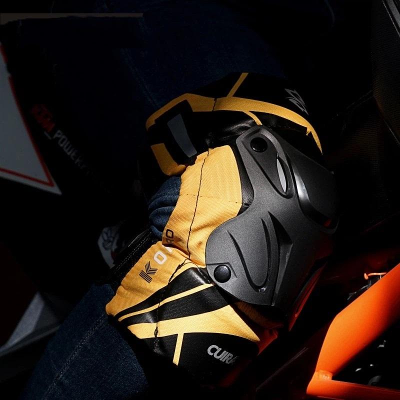 Motorcycle Safety Gear Protective Knee Pads Offroad Riding Gear Leg Protection Night Reflective Motorcycle Leggings