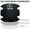 4 ks Ochranná samolepka na kliku dveří auta Znak Styling auta Pro Lexus CT200H ES350 GX460 470 IS250 LS460 NX300 RX300 350 450H