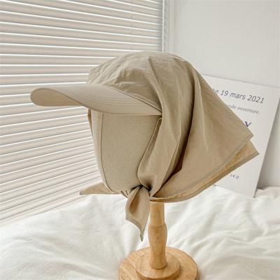 Fashionable And Versatile Quick Drying Headband Duckbill Hat Women'S Outdoor Sun Shading Hat Baseball Cap