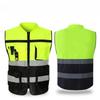 High Visibility Reflective Vest Working Clothes Motorcycle Cycling Sports Outdoor Reflective Safety Clothing Reflective Jacket