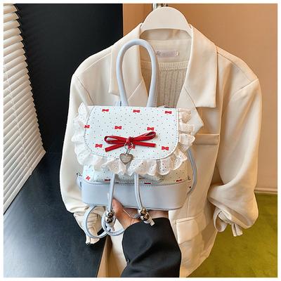 New Fashion Niche Sweet Ballet Lace Versatile Backpack