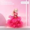 Electric Universal Walking Doll With Music And Dance, Wedding Dress Princess With Led Lights And Pleasant Music, Play House Toy,