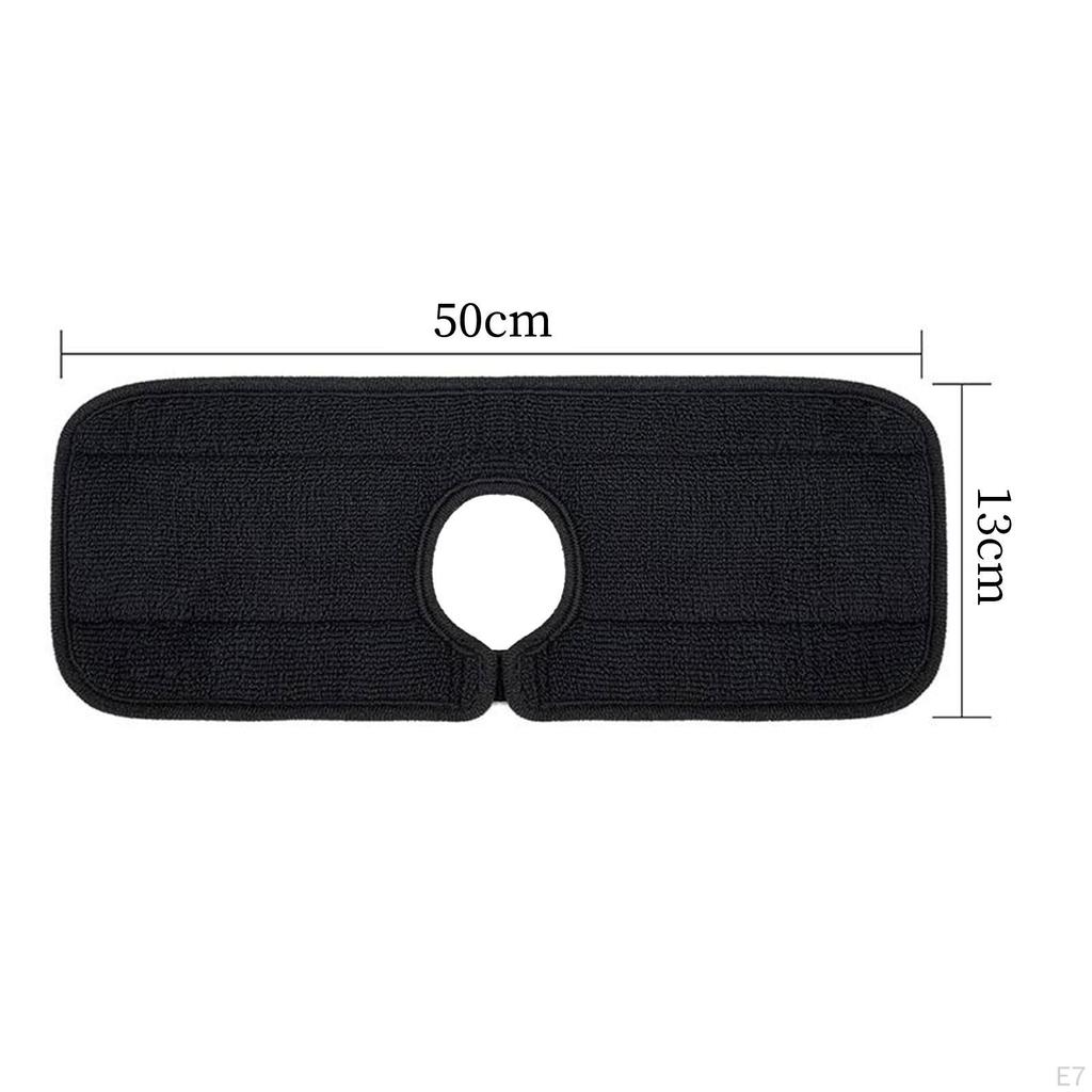 3 Absorbent Pads For Kitchen Faucets With Buttons, Microfiber Protective Pad Bathroom, Caravan,