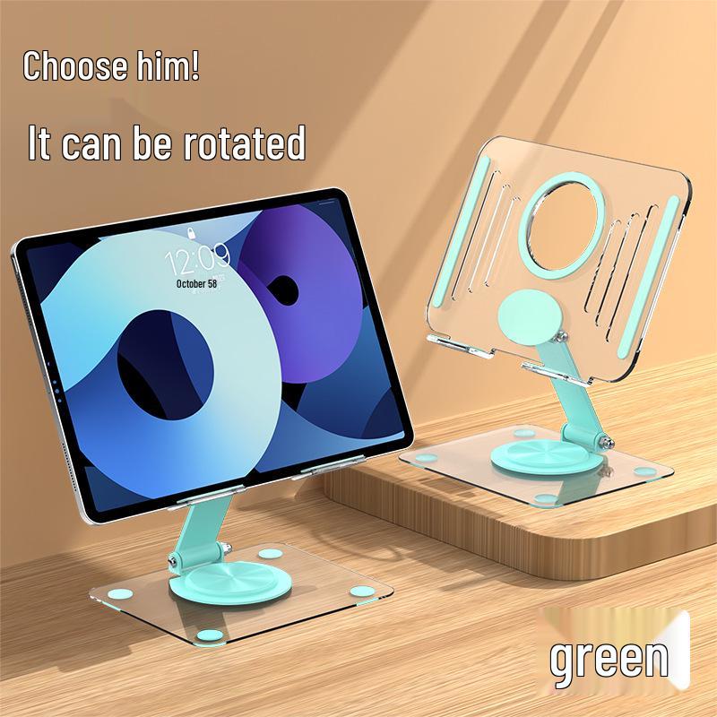 Acrylic Portable Foldable Phone & Tablet Stand for Outdoor & Broadcast Use