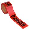Non-Adhesive Red Danger Tape Widely Used 7.5cm*100M Roll Caution Barrier Tape Safety Warning Tape Danger Construction