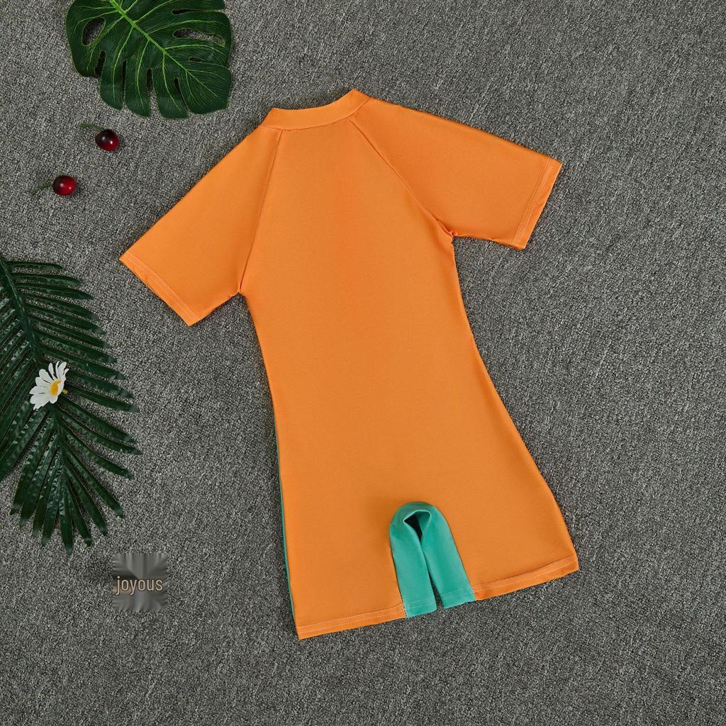 2025 New Boys' One-Piece Swimsuit: Quick-Drying, Sun Protection for Toddlers to Big Kids