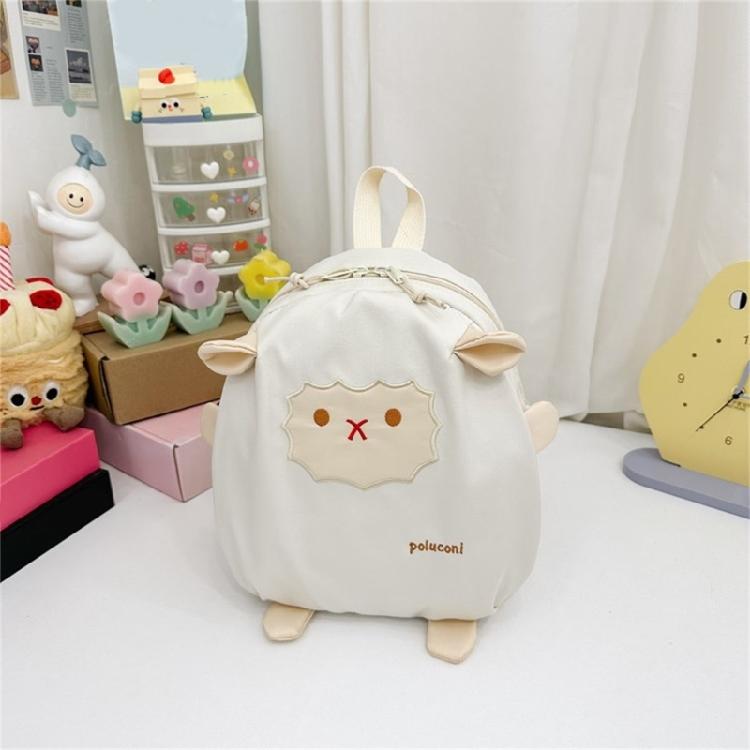 Child Crossbody Bag Cute Cartoon Sheep Backpack Lovely Backpack Kid School Bag