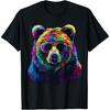 Grizzlybär-Liebhaber Design Pop Art Lustiges Grizzlybär-T-Shirt
