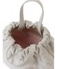 Maison de FLEUR Quilted Drawstring Bag, Pink, 8A43F0J2600