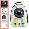 Panoramic Pet Backpack: Portable, Transparent Double Shoulder Carrier for Cats