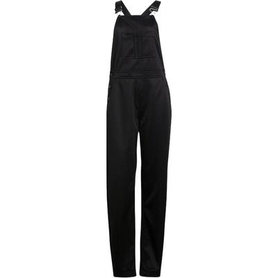 Originale RYV. Latzhose, einfarbig, Vintage-Stil, Damen-Latzhose, Schwarz, GN4261