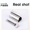 1pc Stainless Steel Wringer Roller Rotate Dispenser for Ointments Cosmetics Bathroom Accessories Toothpaste Squeezer Tube Roller
