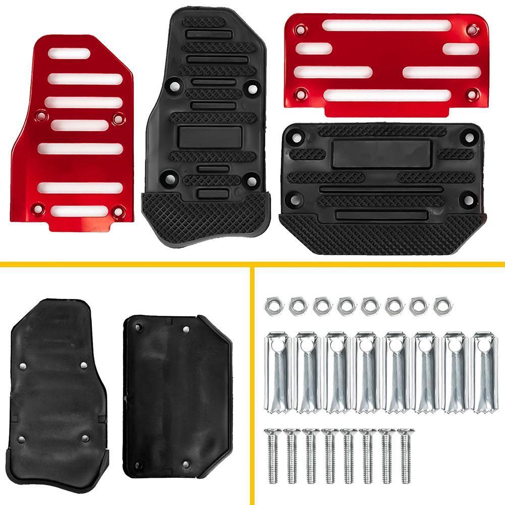 Aluminum Alloy Pedals Cover For XE F-PACE XEL And Accelerator Drilling No Aluminum Cover B6U9