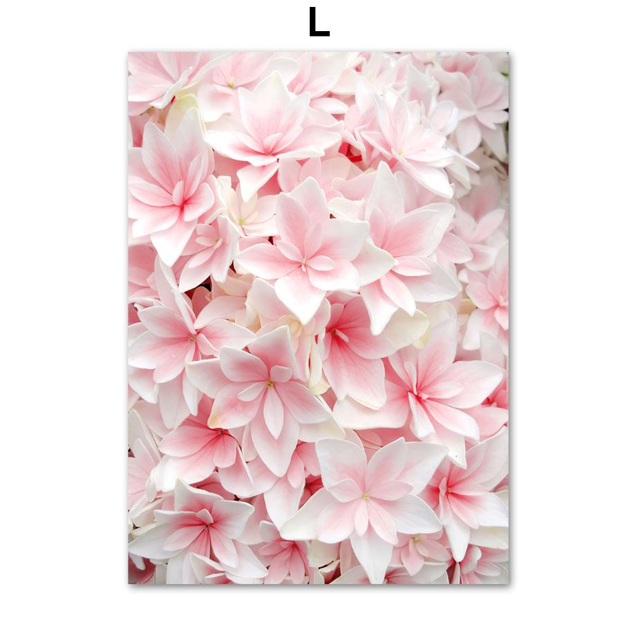 Rosa Körsbärsblommor Tåg Eiffeltornet Paris Cykel Nordiska Affischer och Tryck Duk Målning Väggkonst Bilder Vardagsrum Heminredning