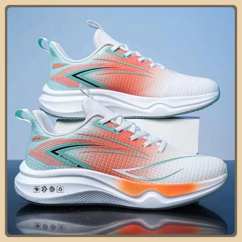 Neue Laufschuhe Sommer Tenis Masculino Neue Fitness Test Mittelschüler Bounce Dämpfung Sneaker Herrenschuhe