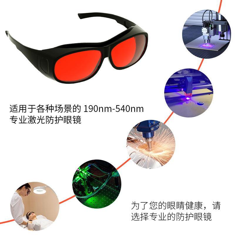 Professionelles Haarentfernungsgerät für Beauty IPL Anti-Laser-Schutzbrille 200-2000NM Photonische Hautverjüngung Laserschutzbrille