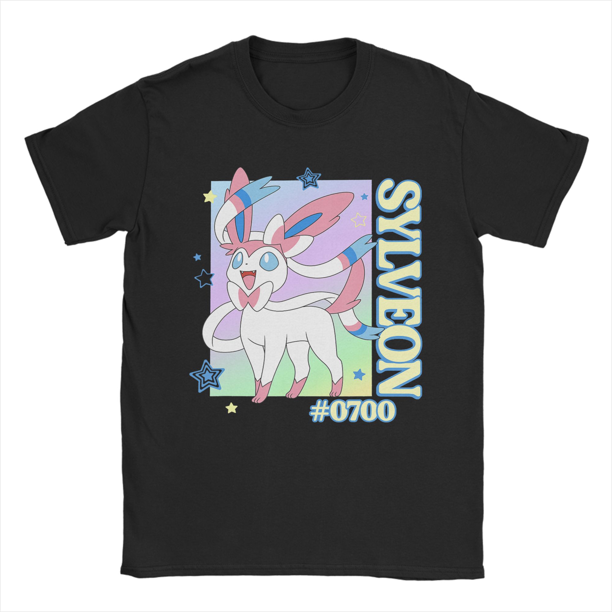 Pokemon Eevee Pikachu Charmander Squirtle Bulbasaur Hearts TShirts Men  Crazy Pure Cotton Tees Round Collar Short Sleeve Tees S