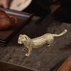 Mini Statue Figurine Craft Collectible Creative Realistic Small Animal Sculpture for Office Teahouse