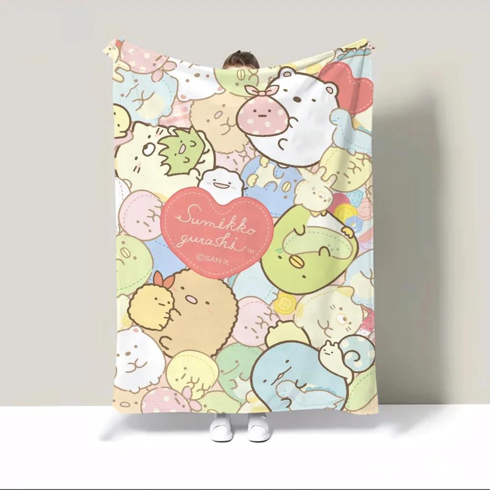 Knee Blanket Sofa Winter Sumikko Gurashi Bed Blankets King Size Fluffy Soft Blankets and Throws Throw Blanket Luxury Beach Towel