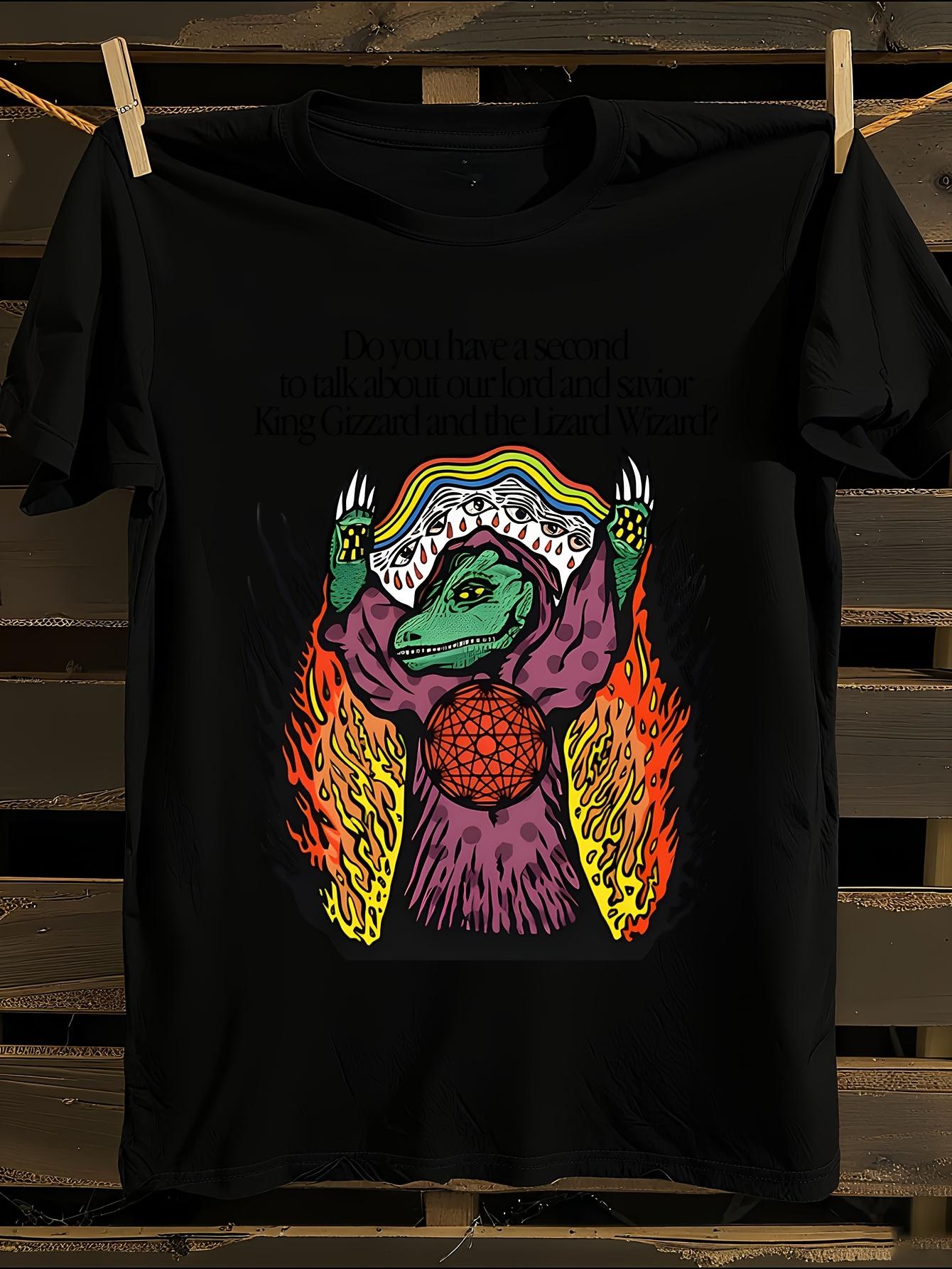 King Gizzard The Lizard Wizard Graphic Tee - White T-shirt XL