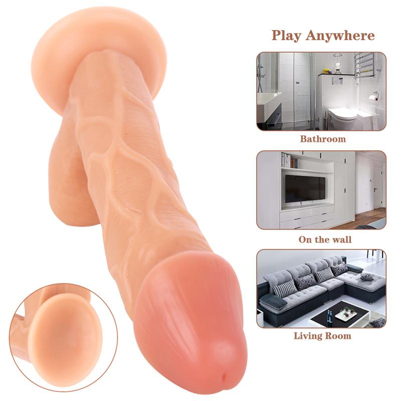 Woman Bedroom Masturbator Real Sensation Dildo Adult Products