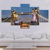 London Bridge Wallpaper 5 Piece Wallpapers Modern Modular Poster Art Canvas Painting for Living Room Home Decor