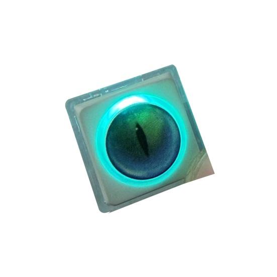Keyboard Fidget Toy with LED Light Stress Relief Decompression Button Finger Clicker Sensory Toy Travel Office School Focus Aid Keyboard Keychain