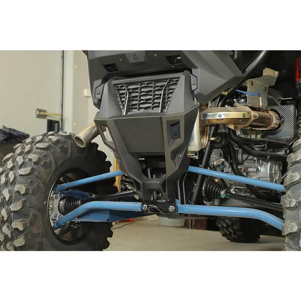 2-Piece Carbon Fiber Rear Tail Trim for 21-22 Polaris RZR PRO XP Utility