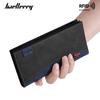 Baellerry Men's RFID Long Wallet with Multi-Card Slots and Large Capacity Money Clip
