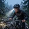 High Visibility Rechargeable Headlamp Glasses Dual Beam COB Floodlight Glasses  Outdoor Sport