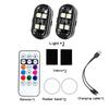 Wireless LED Strobe Lights With Remote Control 8 Colors Waterproof Anti-Collision Warning Light for Motorcycle Car Aircraft Bike
