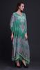 Phagun Floral & Paisley Long Caftan Maxi Dress Beach Swimwear Cover up Womens