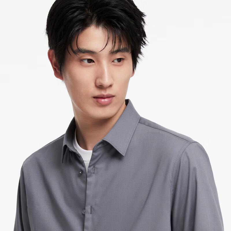 Joeone Men's Tech Warm Long Sleeve Casual Shirt