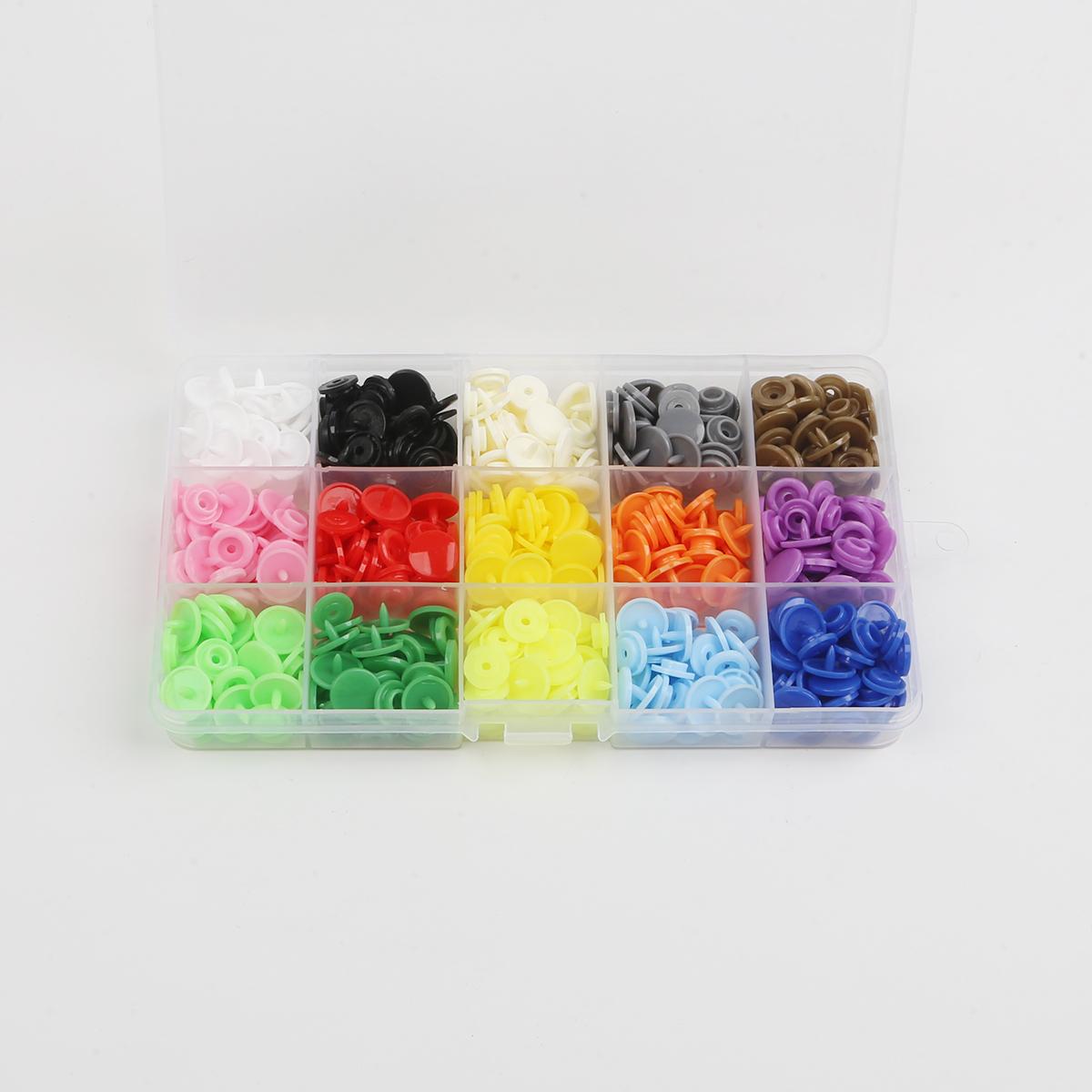 

Кнопки T5, 80/150/240 комплектов, застежка для рукоделия, 12 мм, кнопки из смолы без шитья, с коробкой для хранения для детской ткани, тканевые подгузники, ползунки, пряжка 150Set/box