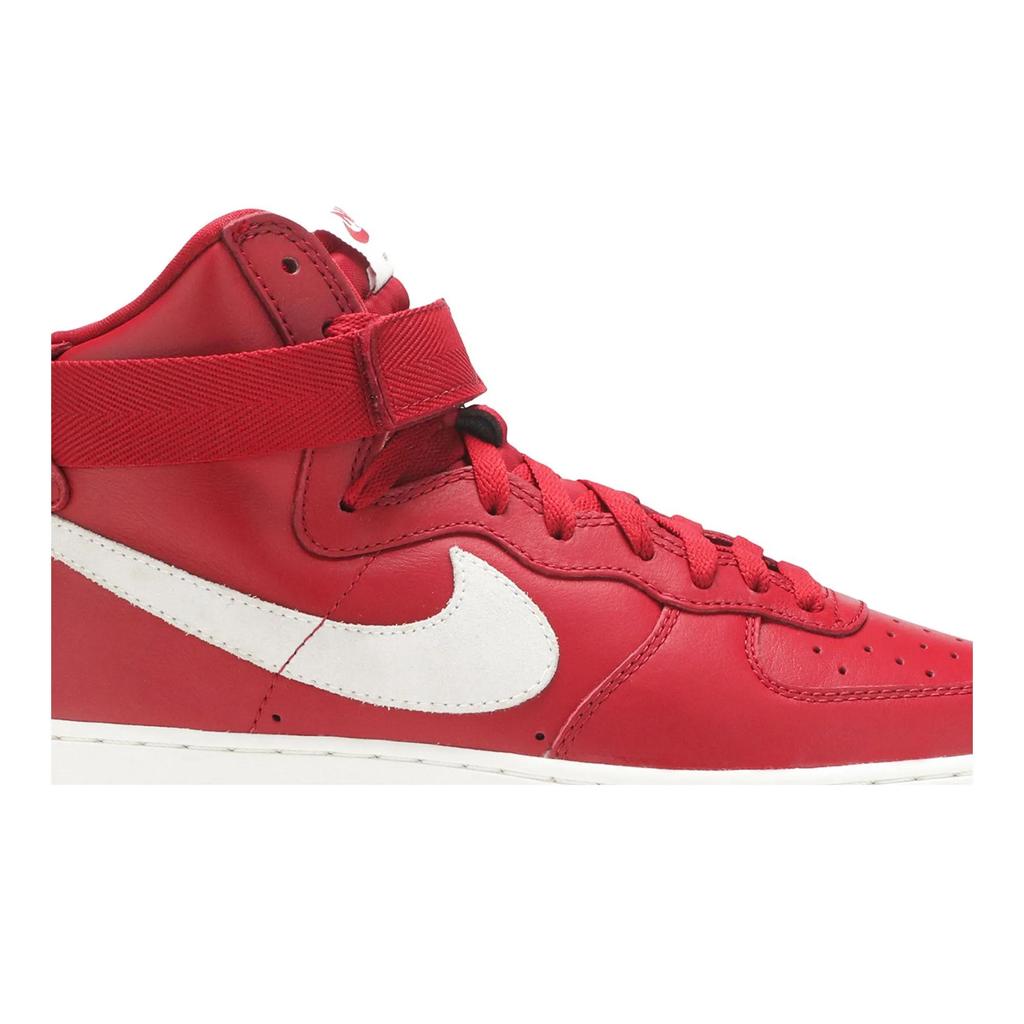 Nike Air Force 1 High 'NAI-KE' (Unisex) Gym Red / Summit White Skate Shoes 743546 600