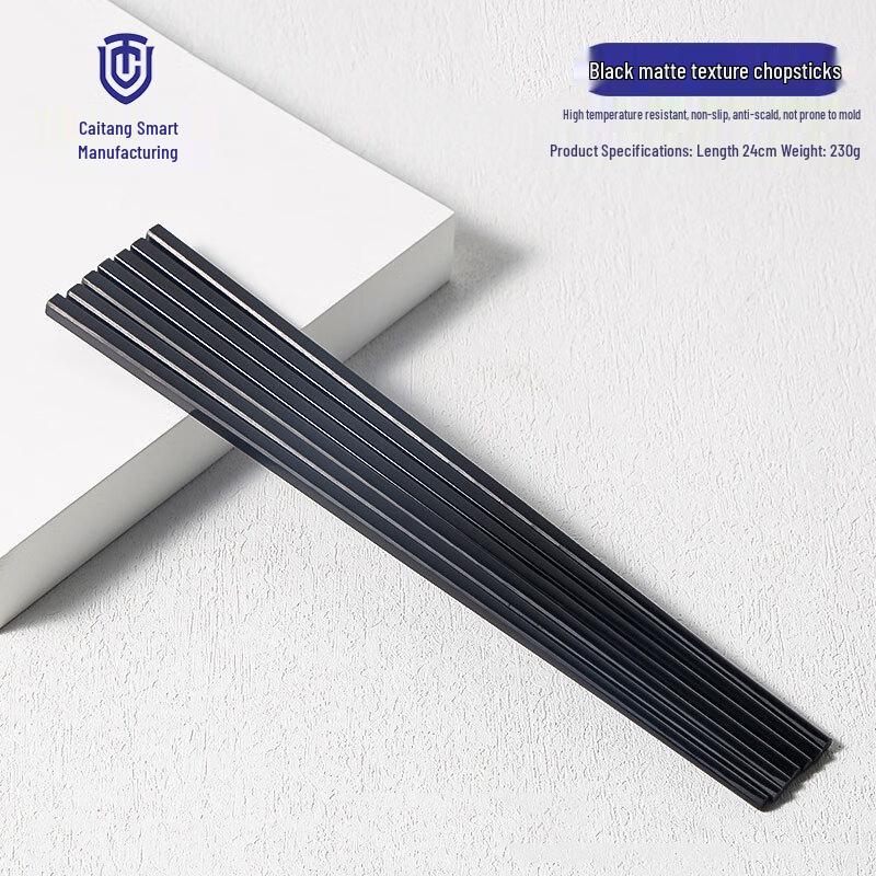 Durable Reusable Alloy Chopsticks for Restaurants