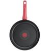 Tefal Perfect Cook Induction Titanium Nonstick Frying Pan (20~30cm) Dishwasher Oven Safe No PFOA Red