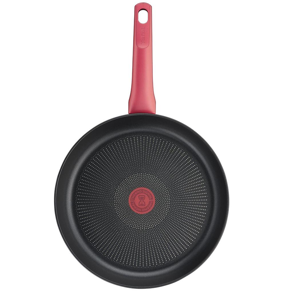 Tefal Perfect Cook Induction Titanium Nonstick Frying Pan (20~30cm) Dishwasher Oven Safe No PFOA Red