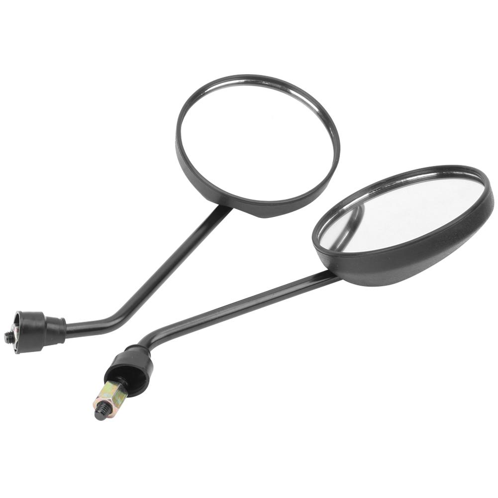 2 Pcs Safety Rearview Mirror Plastic Frame for Electric Vehicle Motorcycle Easy Install