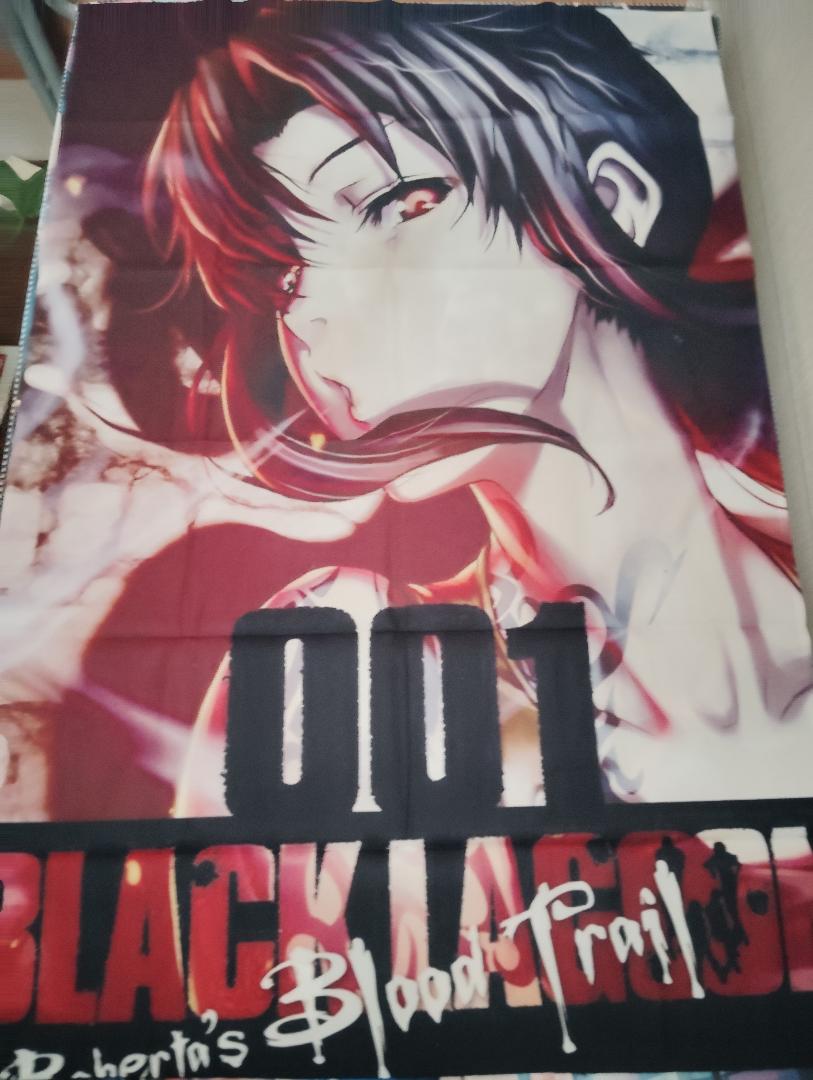 

[USED] Until July BLACK LAGOON Tapestry Poster Black Lagoon 4