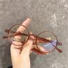Round Reading Glasses Women Retro Green Magnifier Presbyopic Glasses Ultralight Far Sight Eyewear Diopter +1.0+2.0+3.0+4.0