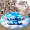 1pc S-Stitch17 Carpet, Round Rug, Comfortable, Suitable for Entryways, Living Rooms, Office, And Bedrooms, Christmas Decoration