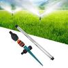 Automatic Rotating Sprinkler 360 Degree Rotation Unipod Sprinkler for Yard Garden Lawn Vegetable
