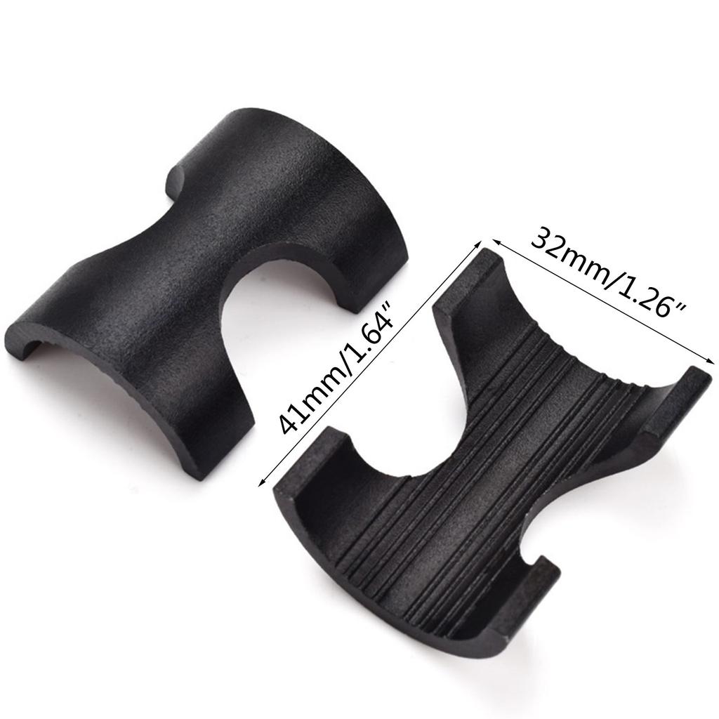 Bike Handlebar Shims Bicycle Handlebar Stem Shims Handle Bar Adapter Reducer Aluminum Clamp Spacer Conversion Shims