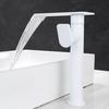Brushed Gold 360 Rotating Bathroom Faucet Brass Basin Faucet Black Waterfall Tap Wash Basin Faucet Hot & Cold Lavotory Faucet