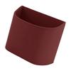 Multipurpose Vehicle Trash Can For Door Seat Leather Construction Spill Resistant Design Bin Easy Wipe Clean Surfaces