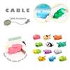 Cartoon Animal Dream Bite Cable Data Protector Dog Cat Shaper Winder Organizer for Phone Data Line